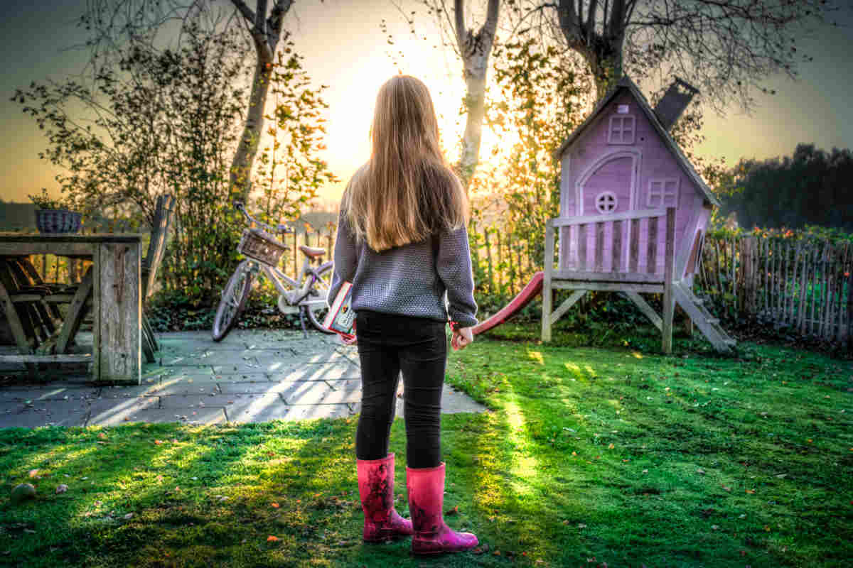 Domek dla dzieci do ogrodu – marzenie przedszkolaka
