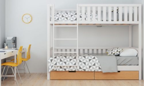Łóżko dla rodzeństwa - piętrowe czy dwa osobne?